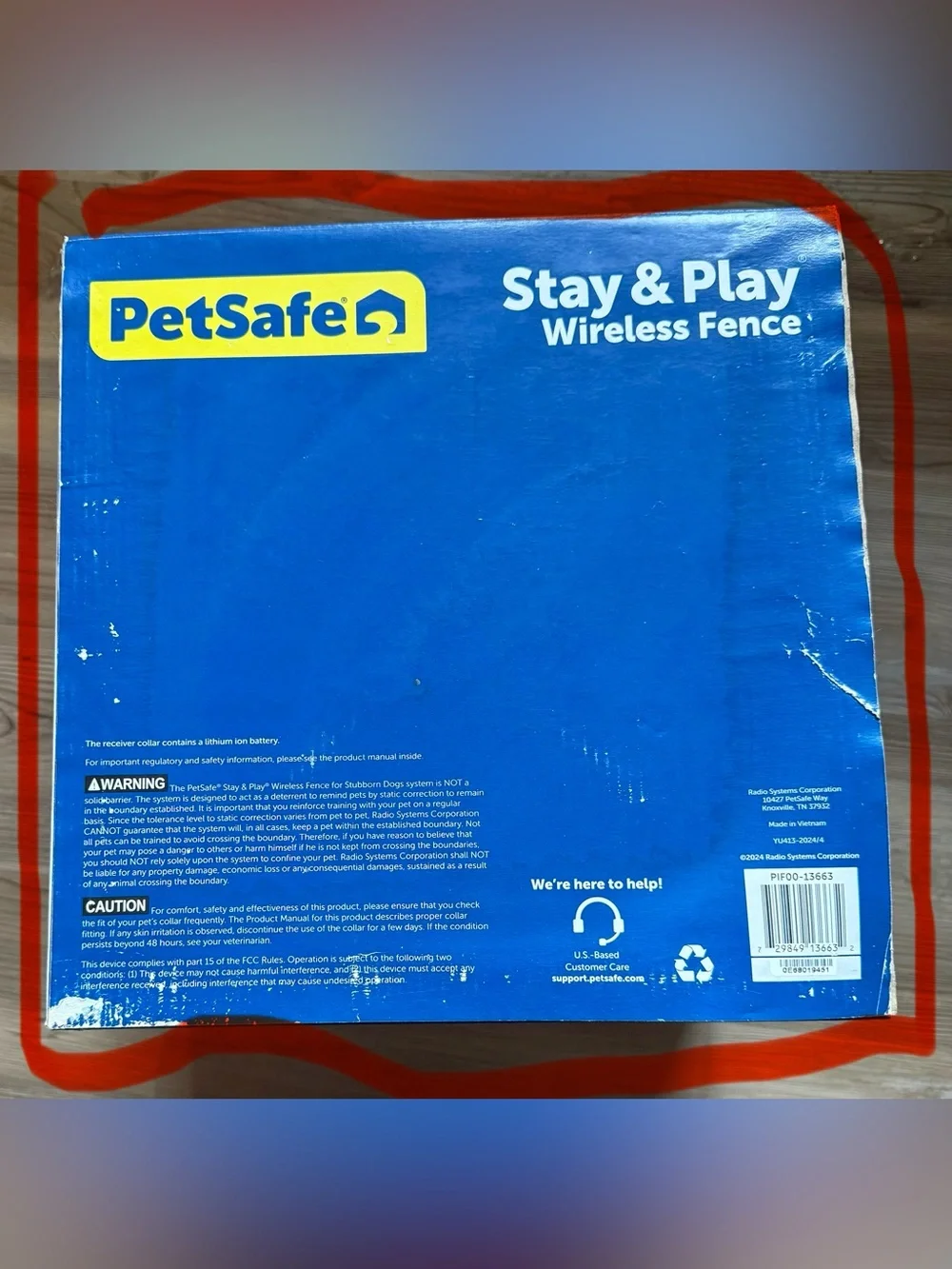 PetSafe Wireless Pet Fence System with Collar and Transmitter